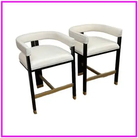 New Worlds Away Cruise Counter Stools, Pair