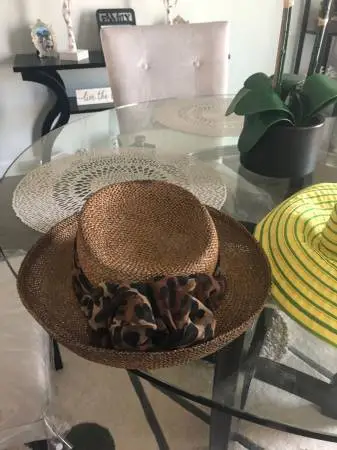 Black and Brown Womens and Ladies Hats