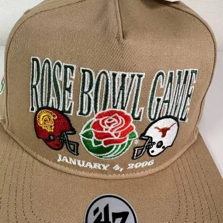 New 2006 USC VS Texas Rose Bowl Baseball Cap / Hat