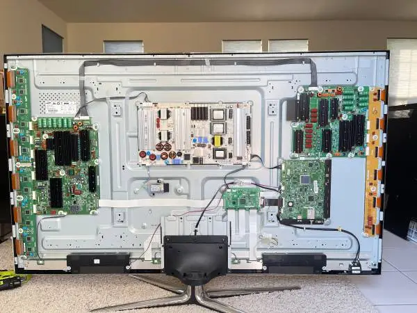 SAMSUNG PN64D8000 TV Complete set of circuit board components