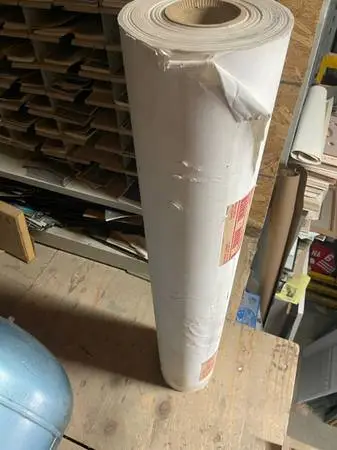 White Rolled craft paper 48 1/2”