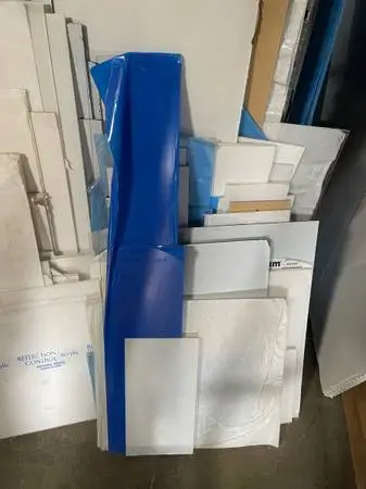 Scrap plexiglass, long strips, short strips, take all$100