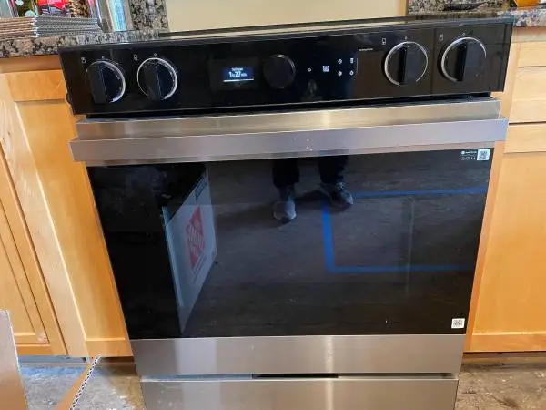 Samsung electric range