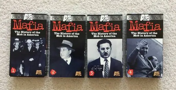 Mafia - The History of the Mob in America - 4 vhs tapes