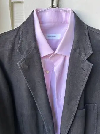 $600 Zeyna Designer Dress Shirt--16 by 35---NEW NEVER WORN (READ AD)