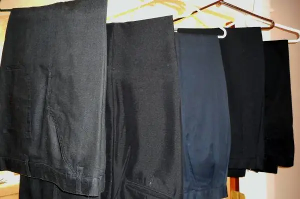 Men’s slacks - worn once for weddings