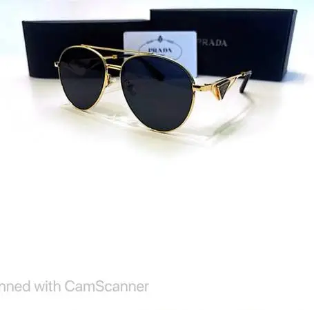 PRADA Sunglasses Aviator Metal