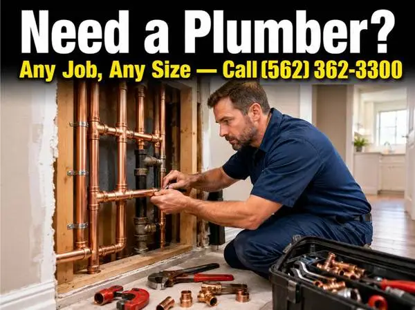 💦 Local Plumber — Any Job, Any Size — Call & We Show Up