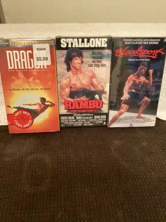 3VHS New Unopened Tapes