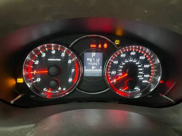 2012 Forester Touring Instrument Gauge Cluster speedometer tachometer