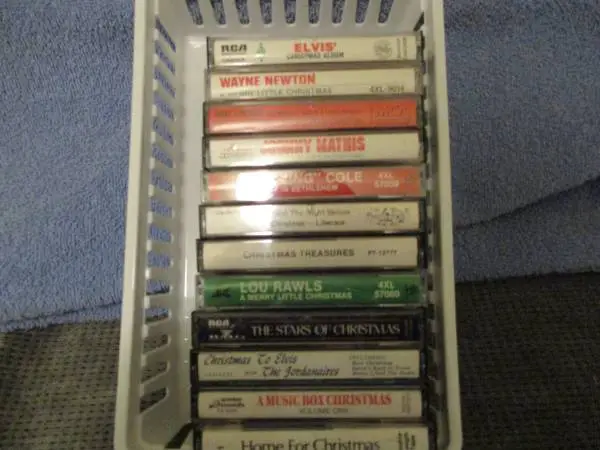 12-Christmas Audio Cassettes
