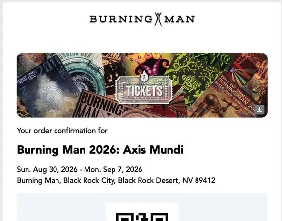 Reselling Burning man cheapest ticket (550+165vehicle) at face value