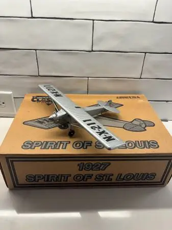 1927 Spirit fo St Louis Toy Airplane