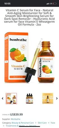 Bonbath vitamin C serum