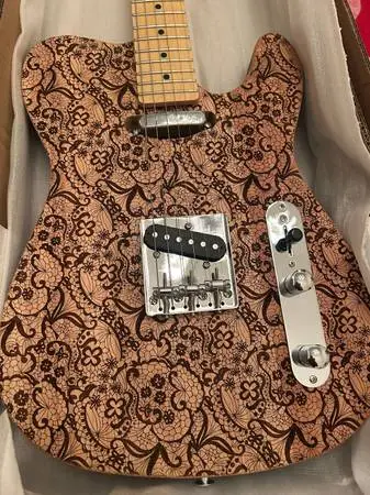 Cozart Custom Deluxe Tele-type Guitar