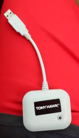 Wii dongle and Tony Hawk Shred