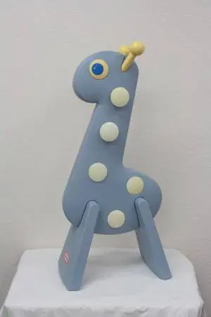 VINTAGE LITTLE TIKES GIRAFFE CLOTHES/COAT RACK MADE IN USA EXCELLENT