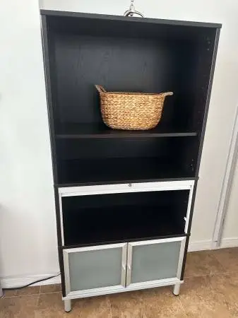 Ikea EXPEDIT Office Shelf Case w/ Lock Compartment