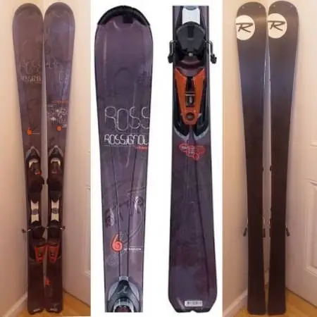 Rossignol Attraxion VI 6 154cm all mountain skis + Shapir 110 bindings