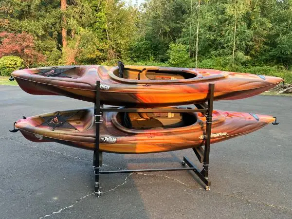 Kayak bundle (includes 2 kayaks, 2 paddles, 2 PFD’s, 2 kayak trolleys)