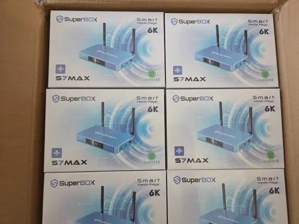 SuperBOX S7MAX FREE CABLE TV