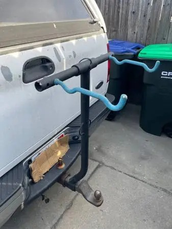 Hike-a-Bikes carrier, 2 bike, fits over most 2” hitch, can tow too