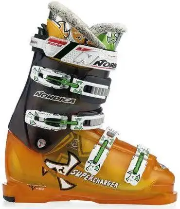 Nordica SuperCharger Spark ski boots mens size 8 8.5 26 26.5 mondo