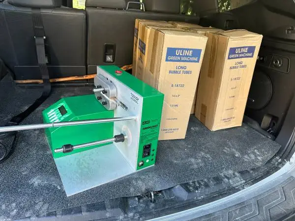 Uline Air Pillow Machine