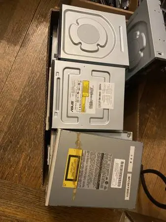 Unwanted computer towers or parts