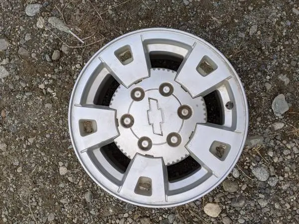 stock 15 Chevy Colorado wheel (will fit Canyon)
