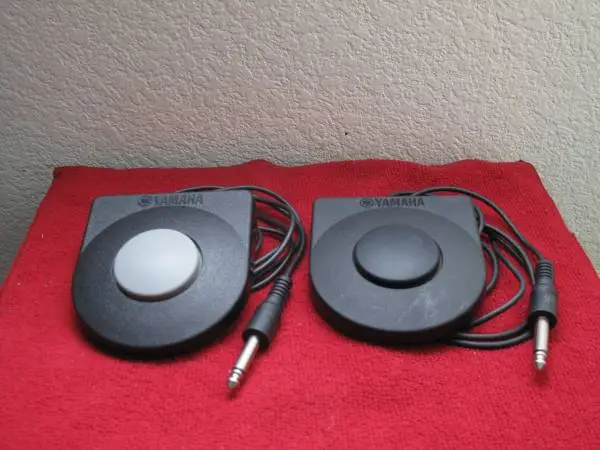 Yamaha Foot Switches 1 and 2 for Digital Drum Pads DD55/DD65/DD75
