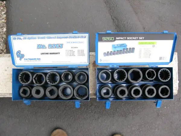 Spline Drive Impact sockets