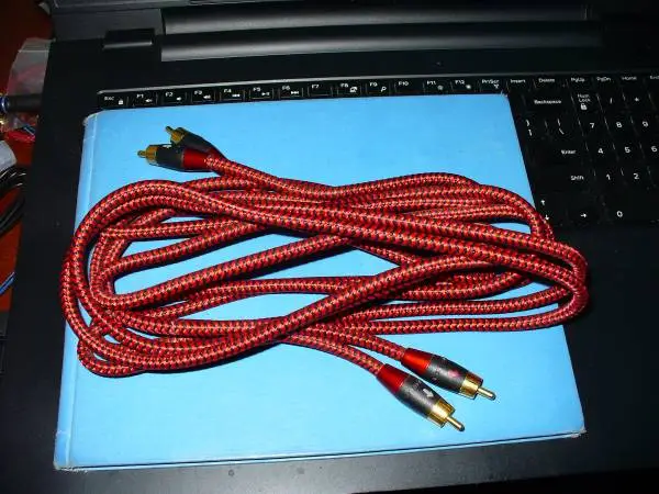 AudioQuest Sidewinder RCA InterConnects (2m Long) Red/Black - USA