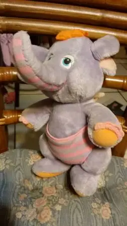 1984 Wuzzles Eleroo plush