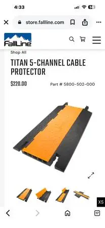 Electric cable protectors
