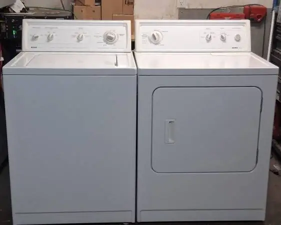 Kenmore Heavy Duty Super Capacity plus washer and electric dryer set for sale.