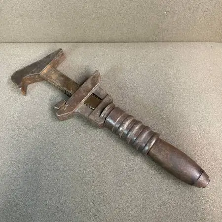 13” Double Jaw Monkey Wrench BEMIS and CALL CO. Springfield MASS USA