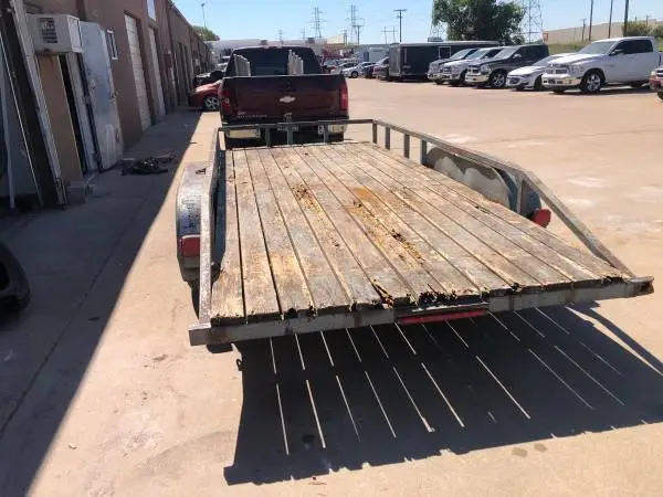 15’x 8” trailer