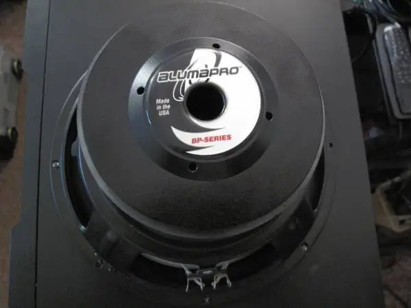 AlumaPro BP-Series 10 Subwoofer w/Aluminum Cone (4 Ohm) Made in USA