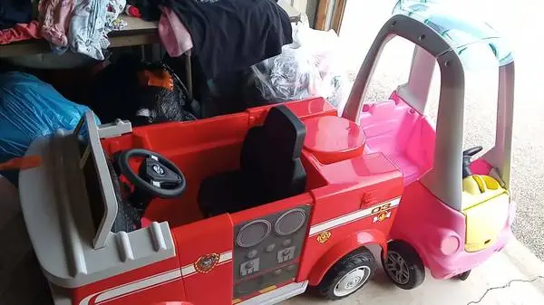 10X10 STORAGE CLEAN OUT SALE/TOYS/ KIDS CLOTHING/ALL FOR 175.00