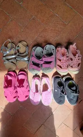 Lot of Little Girl Assorted Shoes size 9