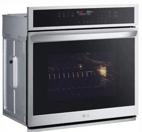 LG 30” Single Electric Convection Air Fry Smart Wall Oven St/Steel New