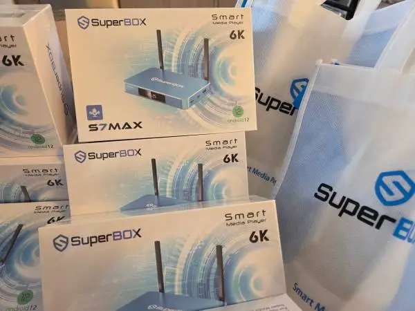 SuperBox S7MAX CABLE TV