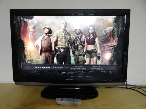 Sharp 32inch LCD TV with remote