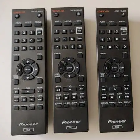 Pioneer DVD Player Remote Control (Model: 076E0PP011) For Sale ($5 Eac
