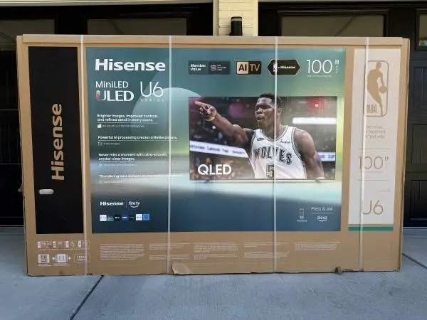Hisense 100 Class U6 Series MiniLED ULED 4K Fire TV (NEW)