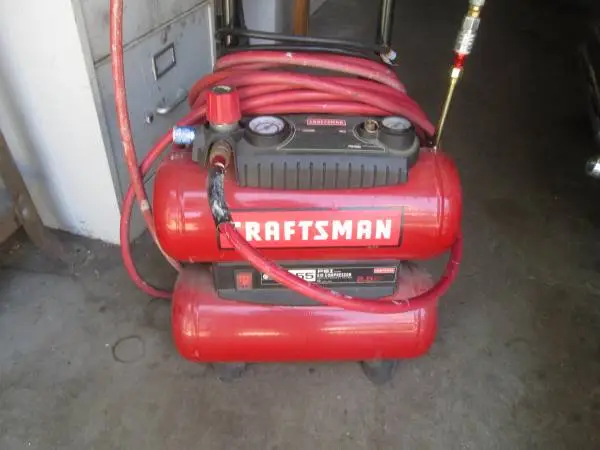craftsman 155 portable air compresor