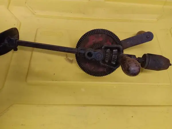 VINTAGE Shoulder Hand Eggbeater Drill Press