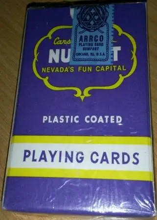 Wanted Old Carson City Nugget Playing Cards TOP DOLLAR PAID