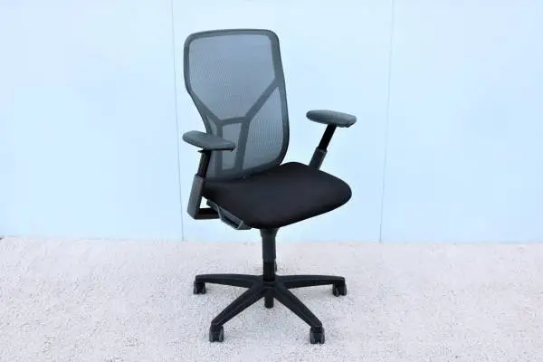 Allsteel Acuity Ergonomic Adjustable Black Office Desk Work Chair